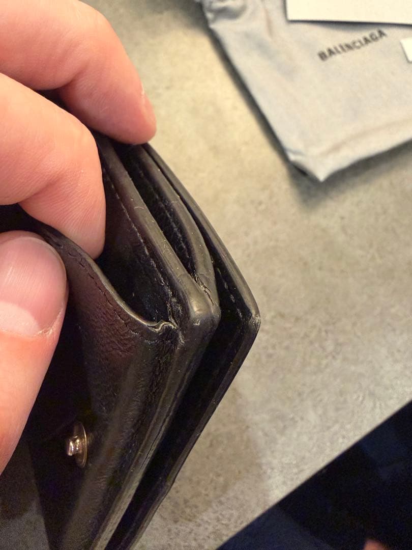 BALENCIAGA 三つ折り財布 ミニウォレット