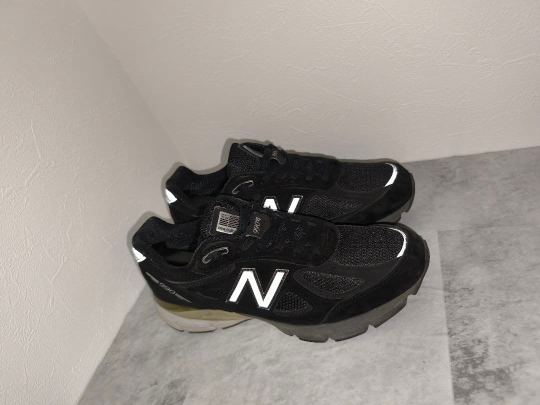 New Balance 990v4 ブラック　26cm