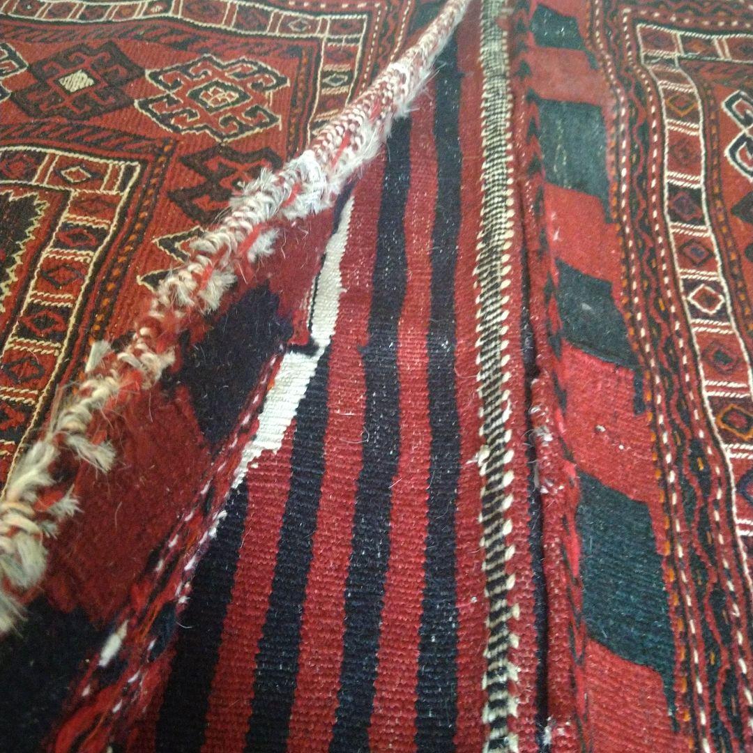 アンティーク☆トルコの手織カーペット☆ラクダの荷物入れ