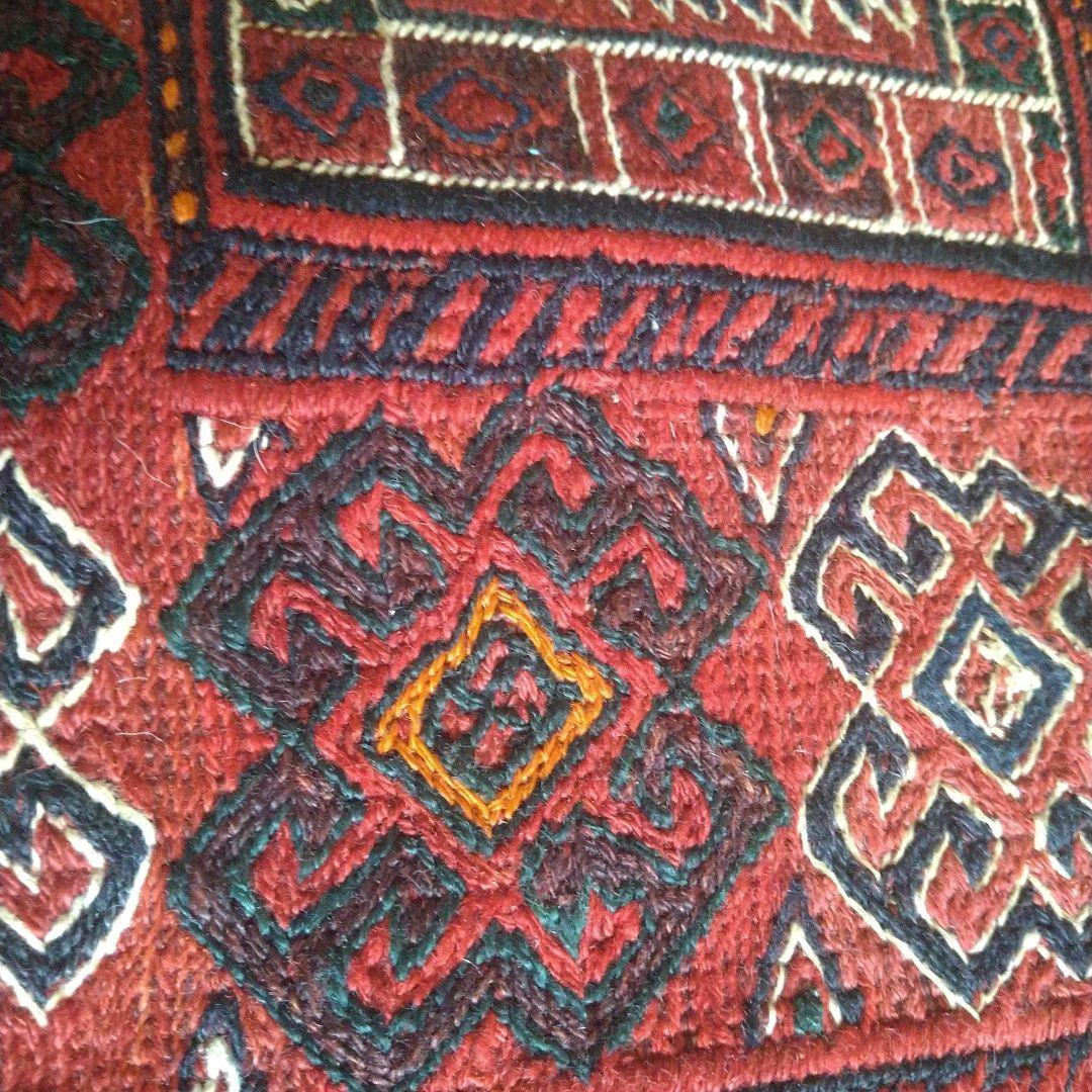 アンティーク☆トルコの手織カーペット☆ラクダの荷物入れ