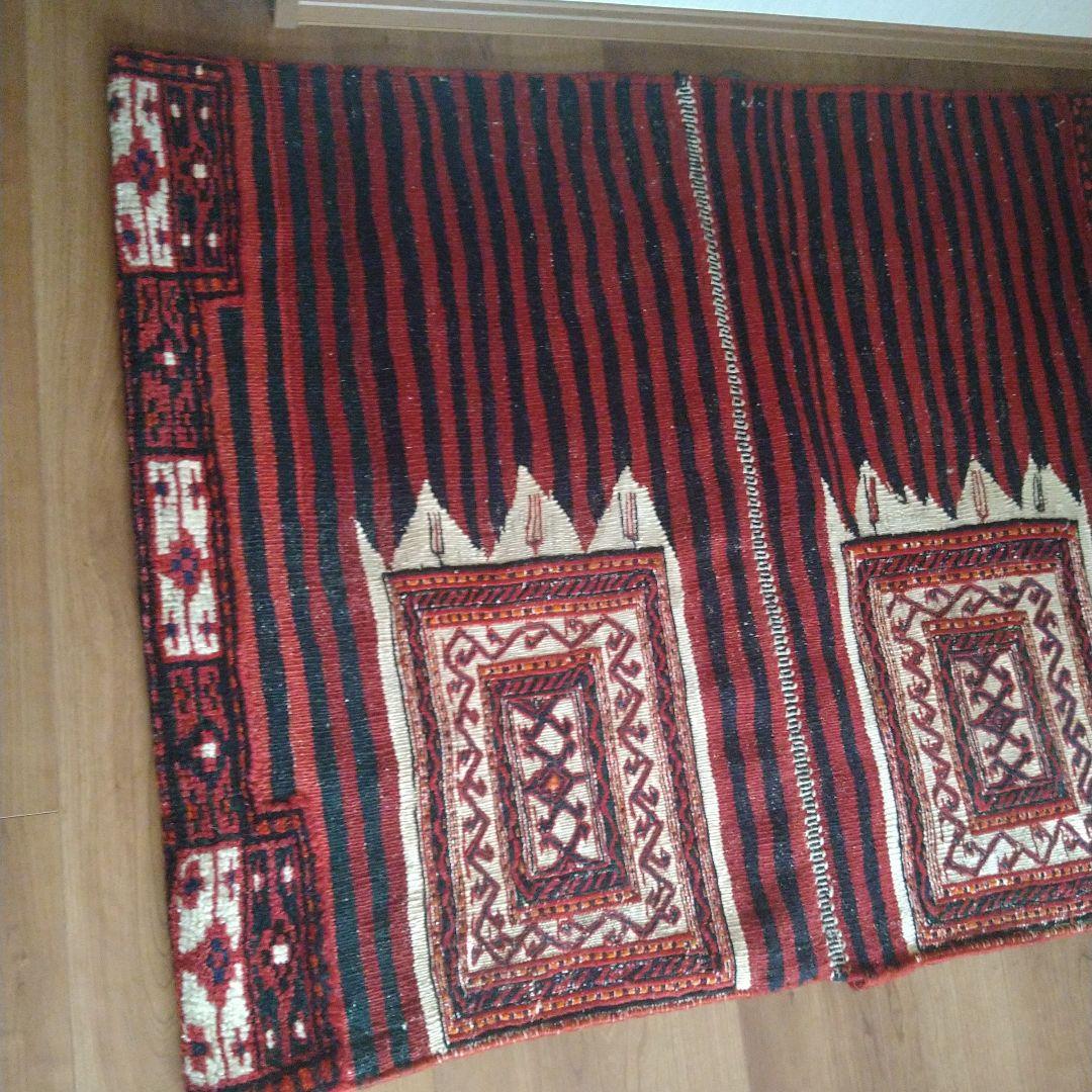 アンティーク☆トルコの手織カーペット☆ラクダの荷物入れ