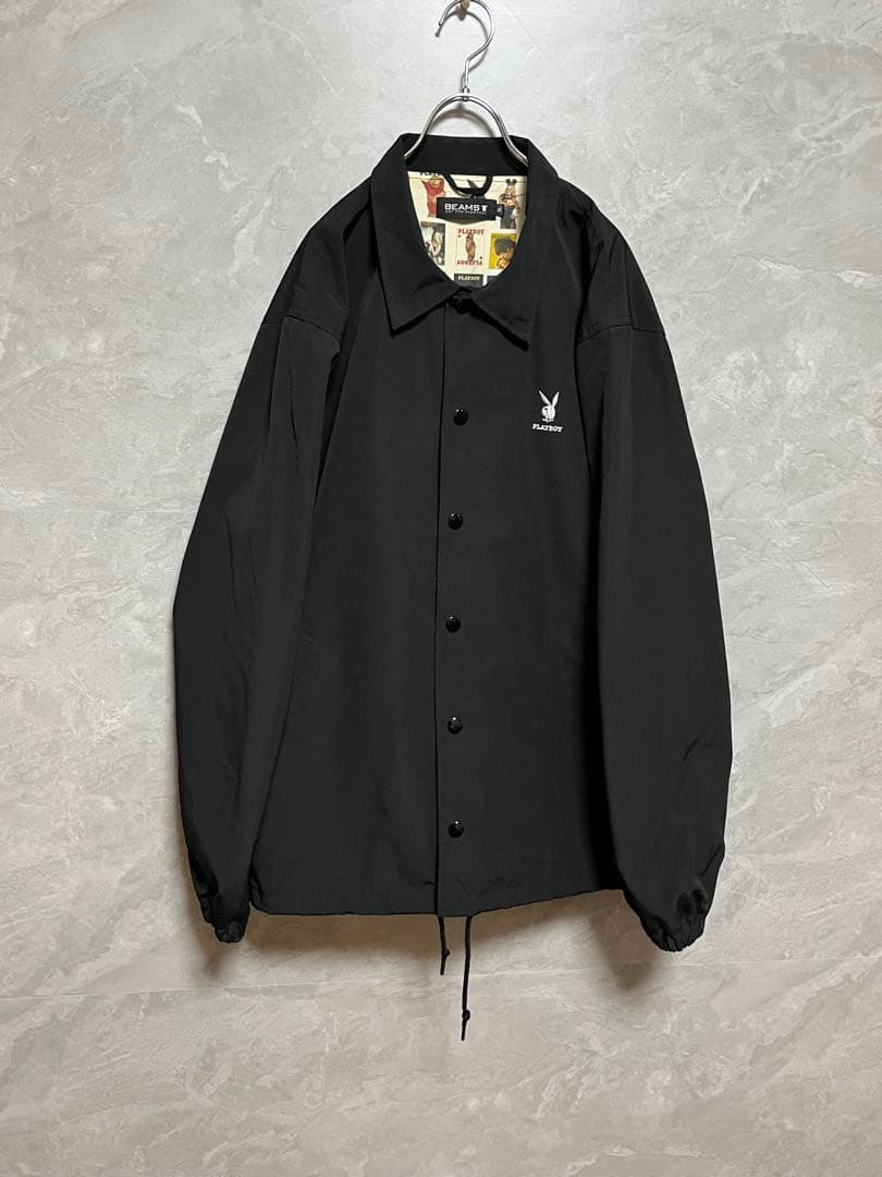 BEAMS PLAYBOY コーチジャケット