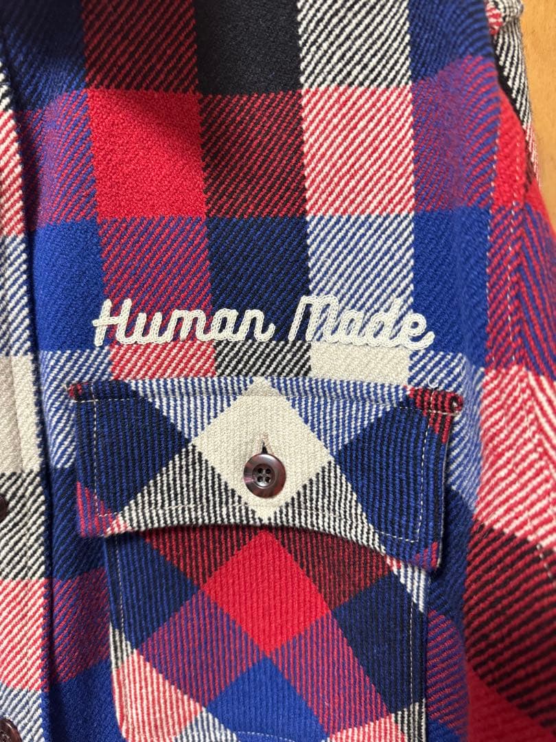 Human Made チェック柄ネルシャツ