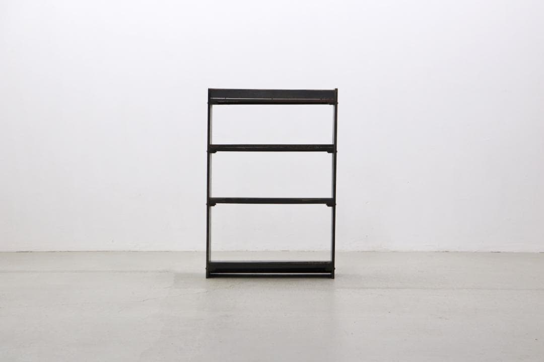 レトロ ラワン材 本棚 シェルフ 飾り棚 ラック 書庫 収納 ヴィンテ ージ