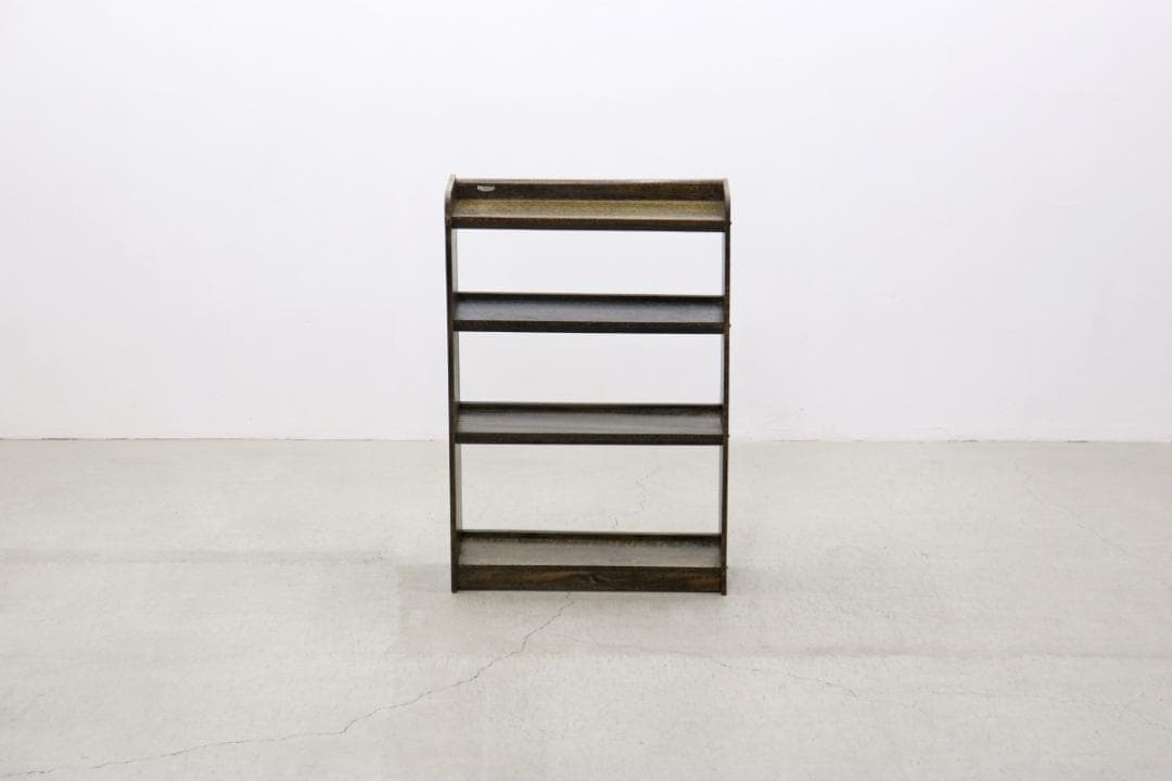 レトロ ラワン材 本棚 シェルフ 飾り棚 ラック 書庫 収納 ヴィンテ ージ