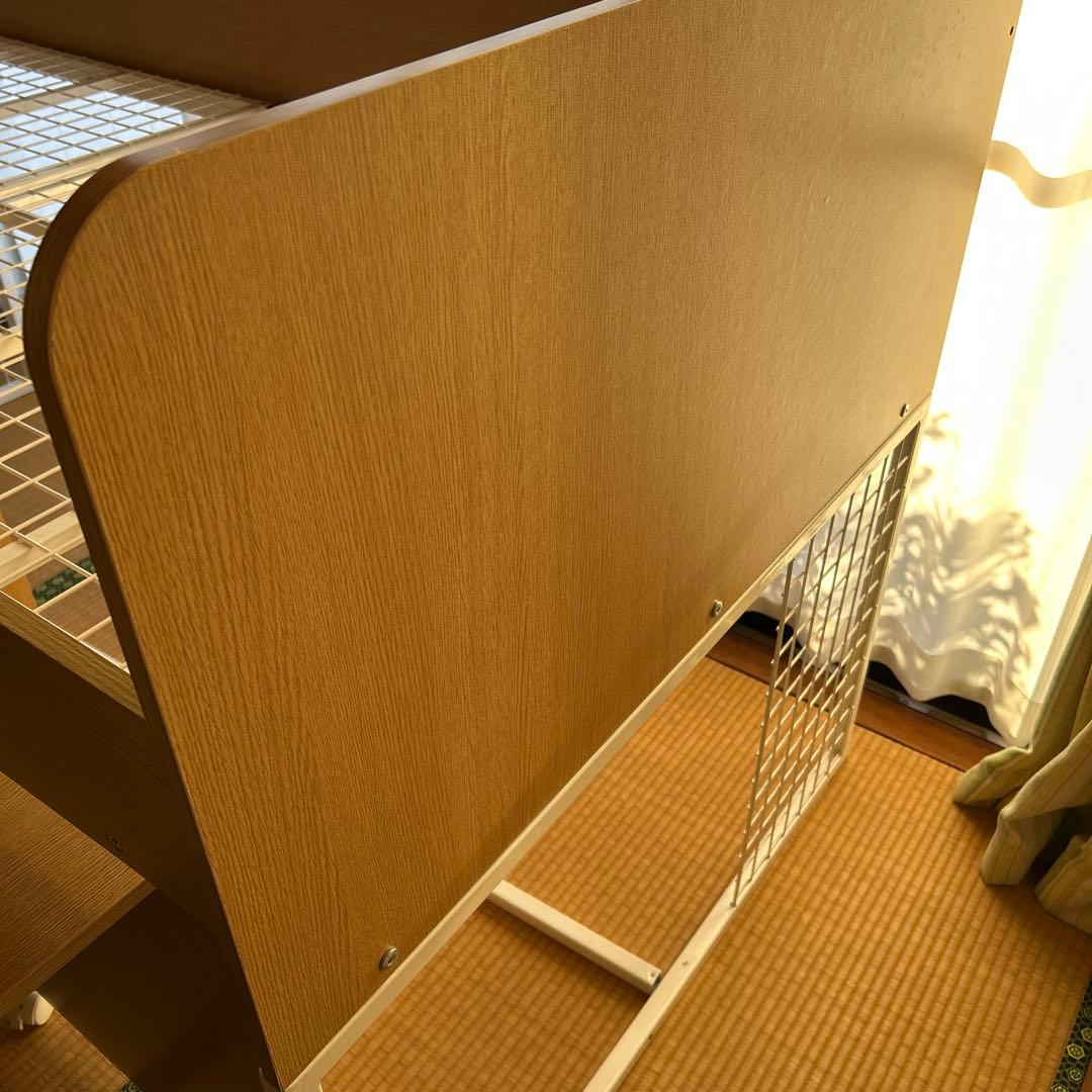 引き取り限定‼️ 未使用に近い‼️ ニトリ　システムベッド　ロータイプ　木製