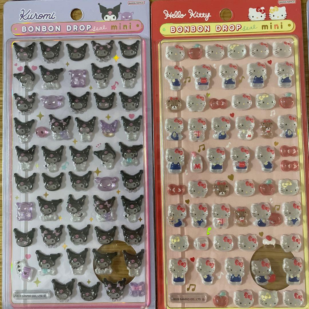 正規品　サンリオ　ボンボンドロップシールミニ　8種セット