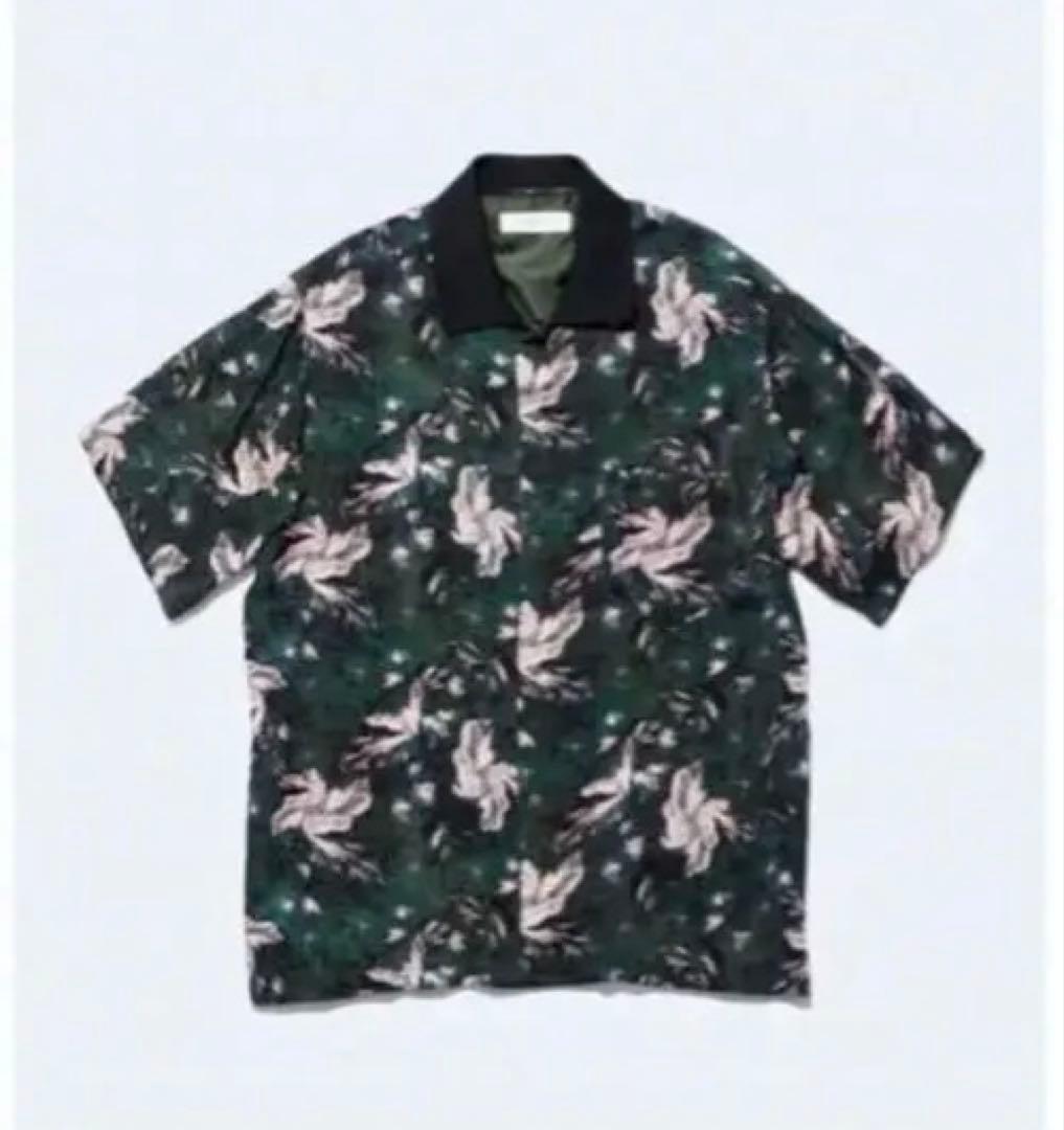 TOGA VIRILIS オープンカラーシャツ　柄シャツ