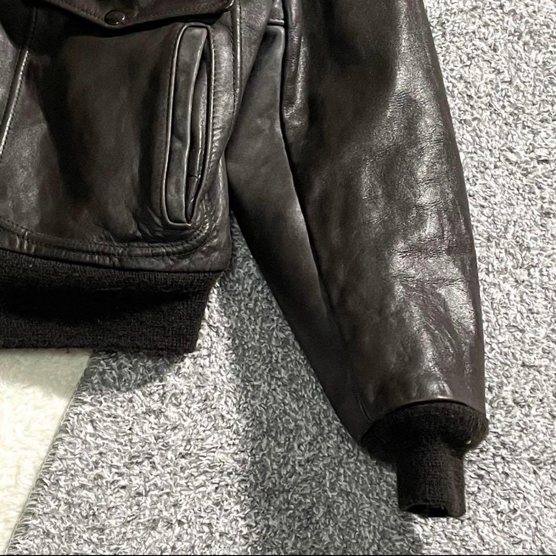 状態良好　SCHOTT　フライトジャケット　TYPE G-1　サイズ42　タロン