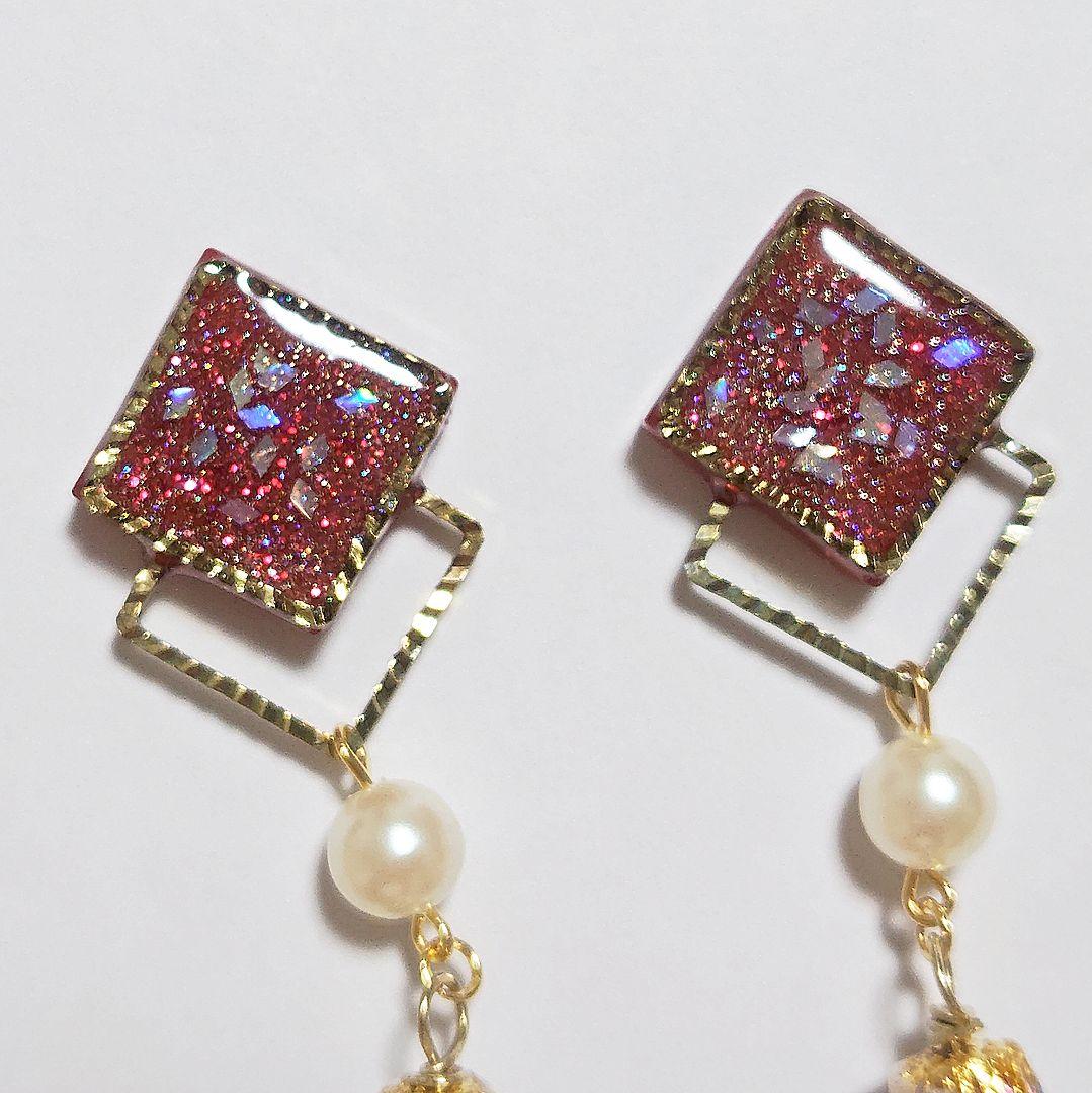 【1178】タッセルピアス／イヤリング