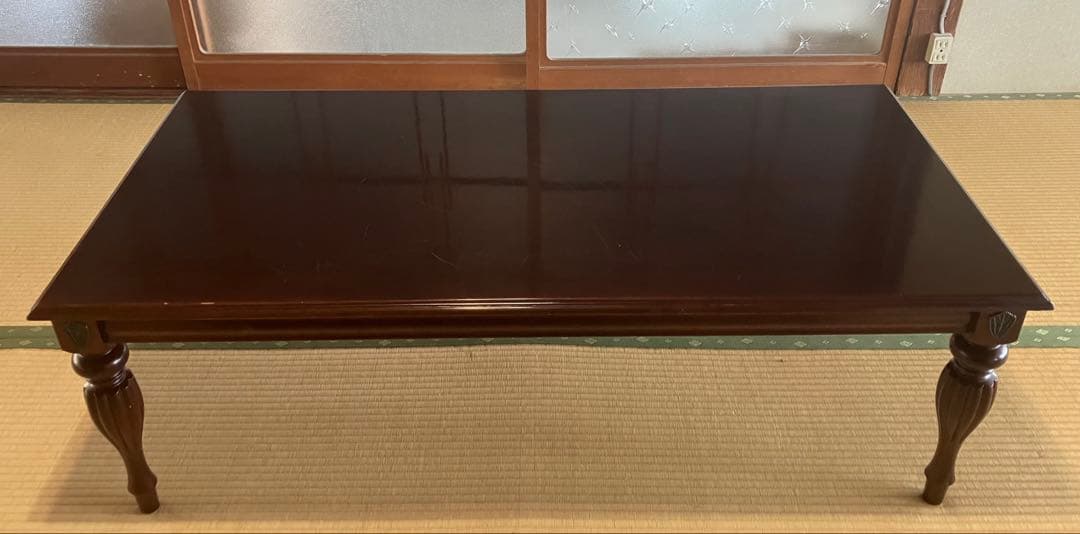 アンティーク調 センターテーブル 120cm幅