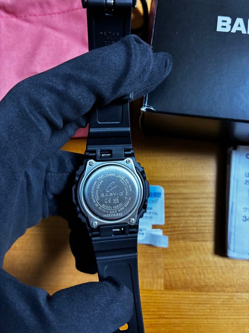 カシオ CASIO BABY-G BGD-5650 ブラック 美品