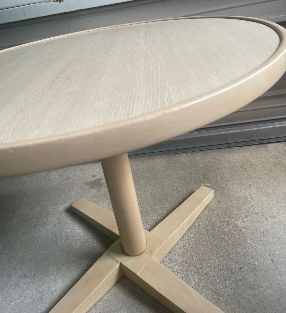 ビンテージ/秋田木工/ラウンドテーブル/カフェテーブル/丸テーブル/テーブル/⑦