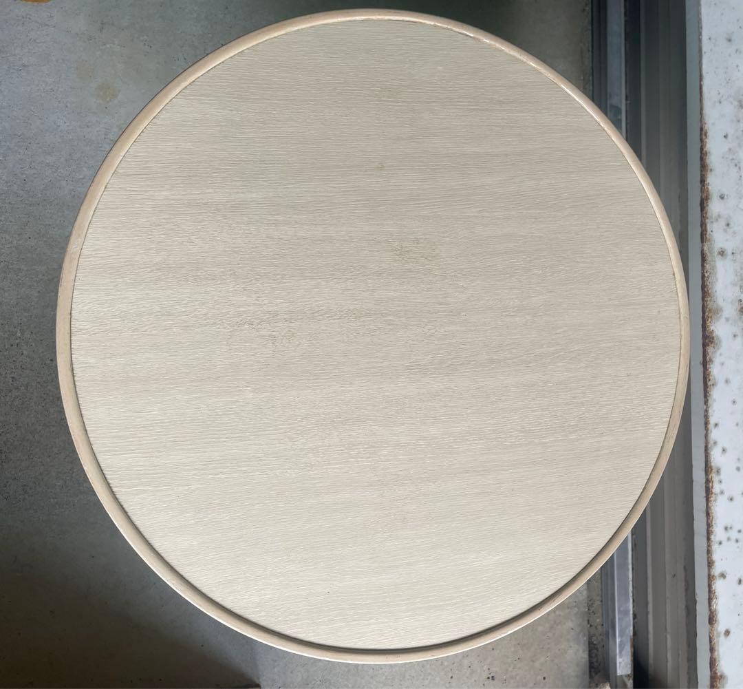 ビンテージ/秋田木工/ラウンドテーブル/カフェテーブル/丸テーブル/テーブル/⑦