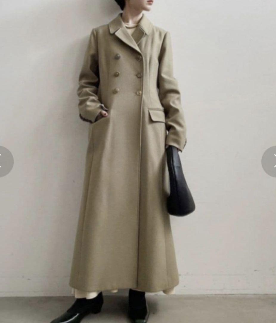 Ameri　WAIST SHAPE ASSORT BUTTON COAT