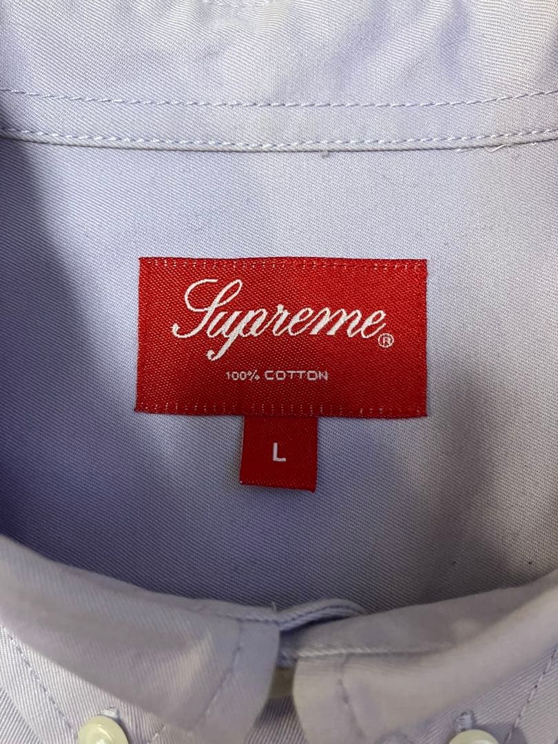 美品 Supreme Small Box Shirt ラベンダー シュプリーム