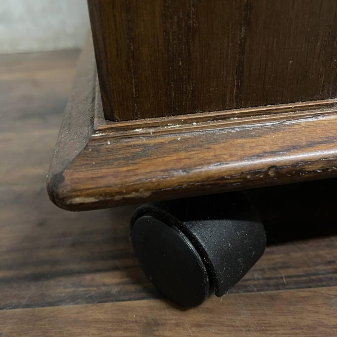 三越 ブルージュ カントリーハウス サイドテーブル ワゴン