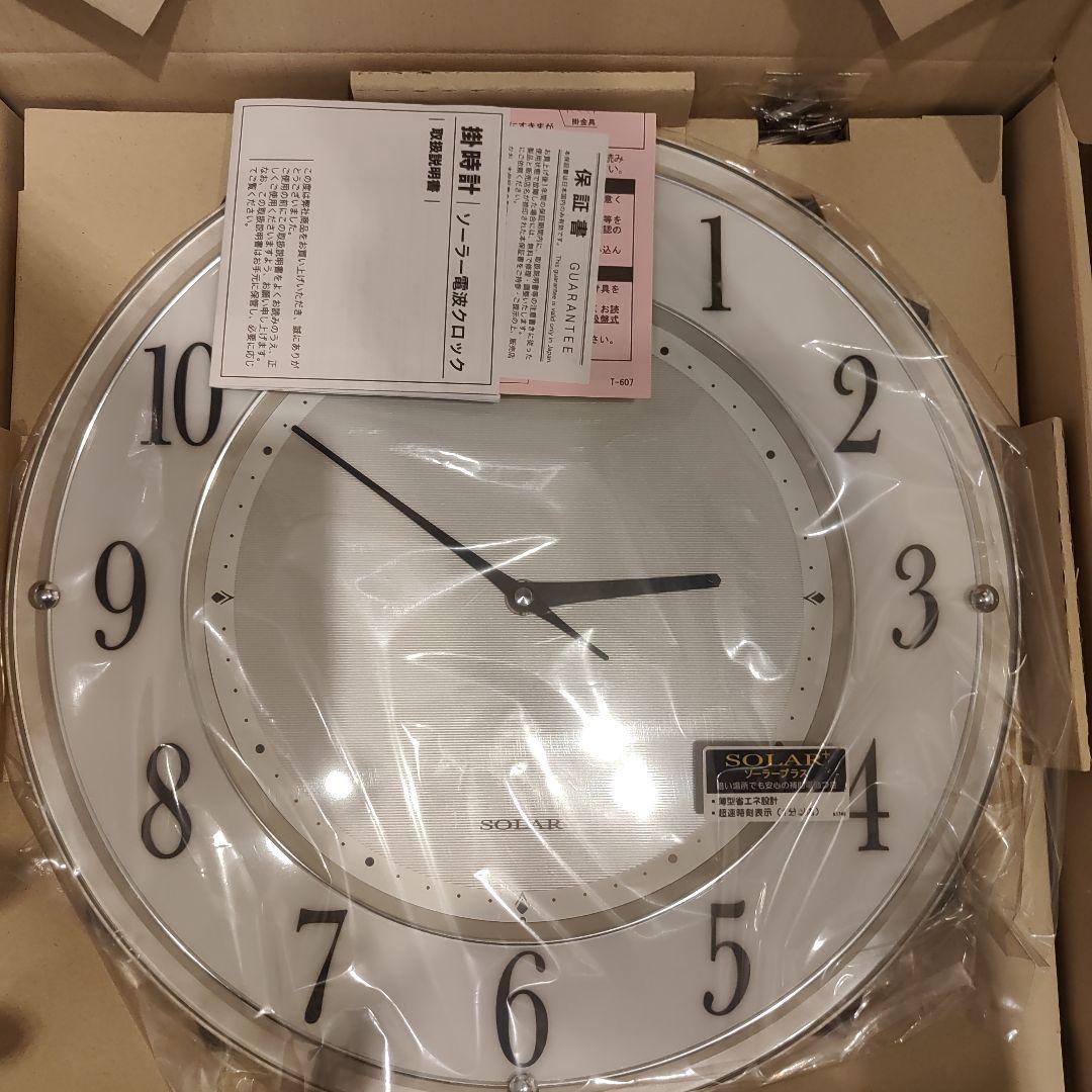 A32　SEIKO SF506W ソーラー掛け時計