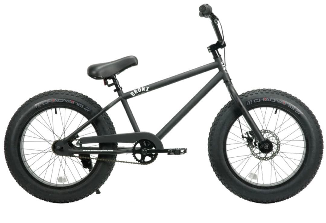 【引取限定】 BRONX ブロンクス マットブラック ファットバイク 自転車