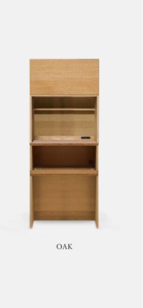 木製食器棚　モモナチュラル