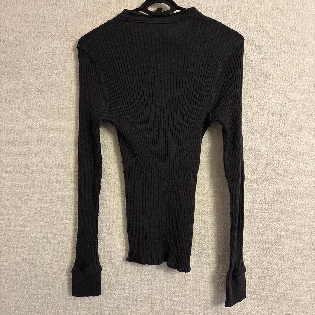 【美品】DOLCE&GABBANA リブ編みヘンリーネックニット 【Y2K】