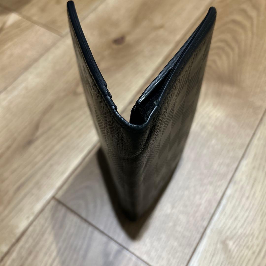 LOUIS VUITTON ルイヴィトン ダミエ アンフィニ ブラザ長財布レザー