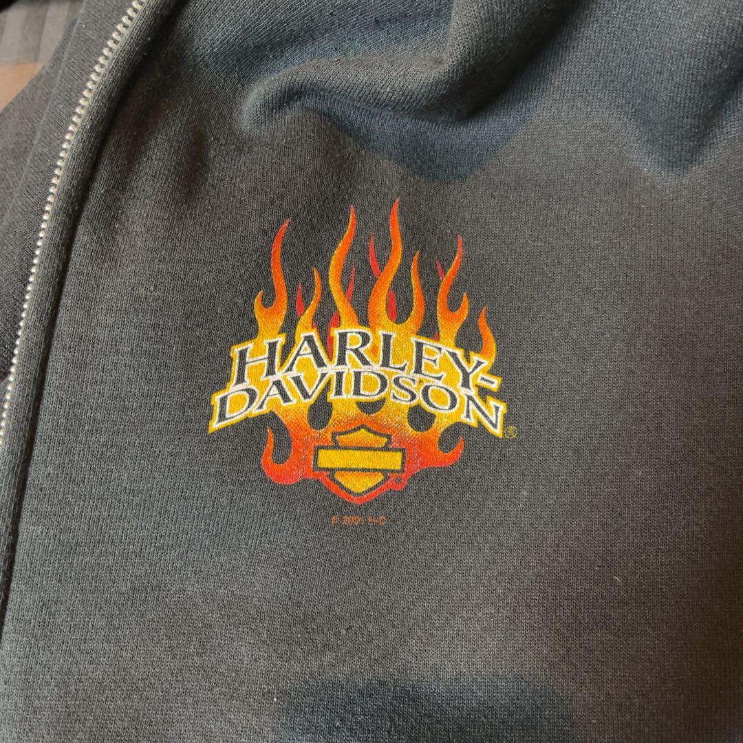 トップス 00s Vintage Harley Davidson Parker