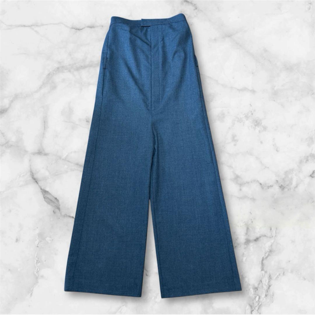 美品✨コルピエロ ドゥーズィエムクラス ベアトップオールインワン グレー 36