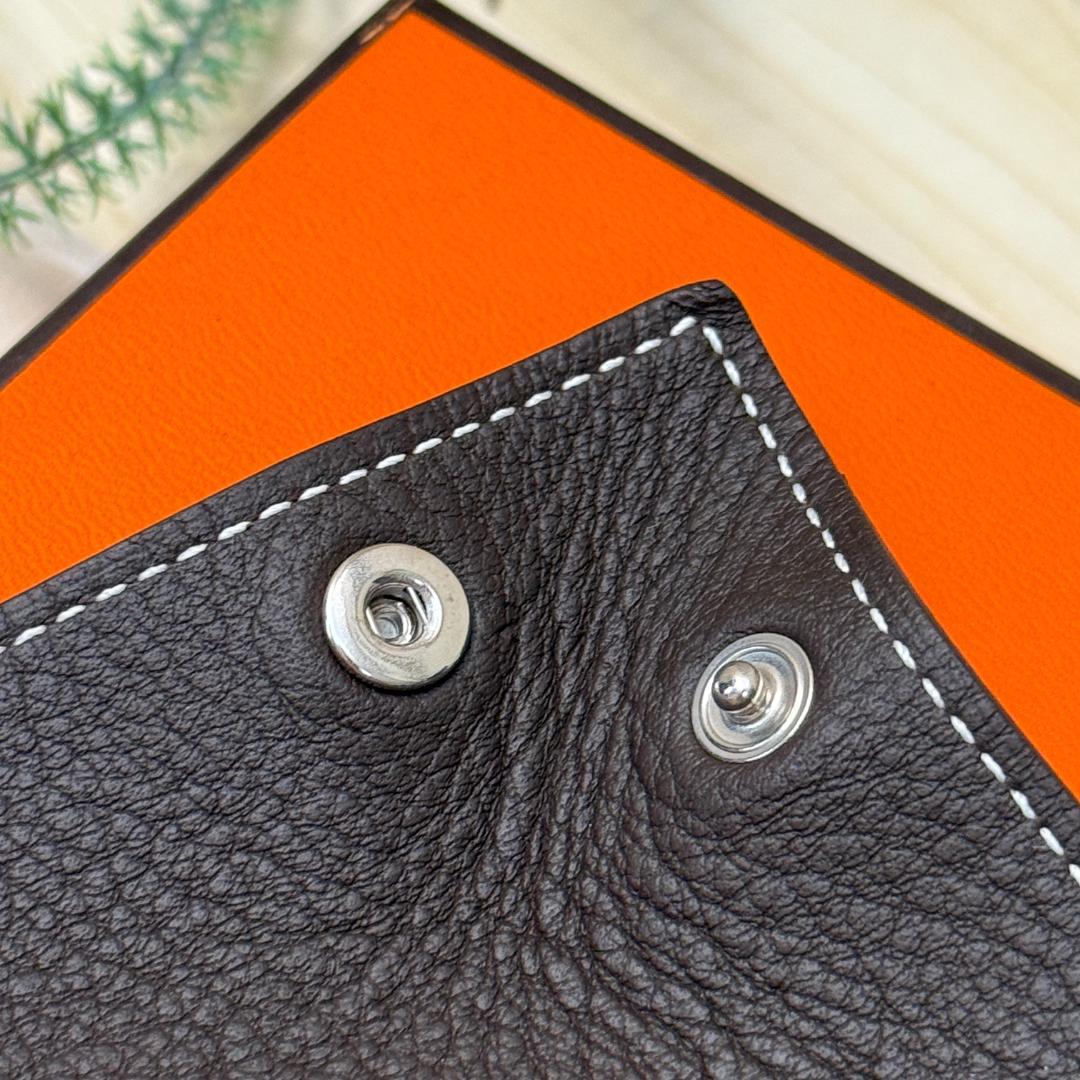 エルメス ミーズ エ ルランス デスク Z刻印 レザー ブラウン 小物入れ