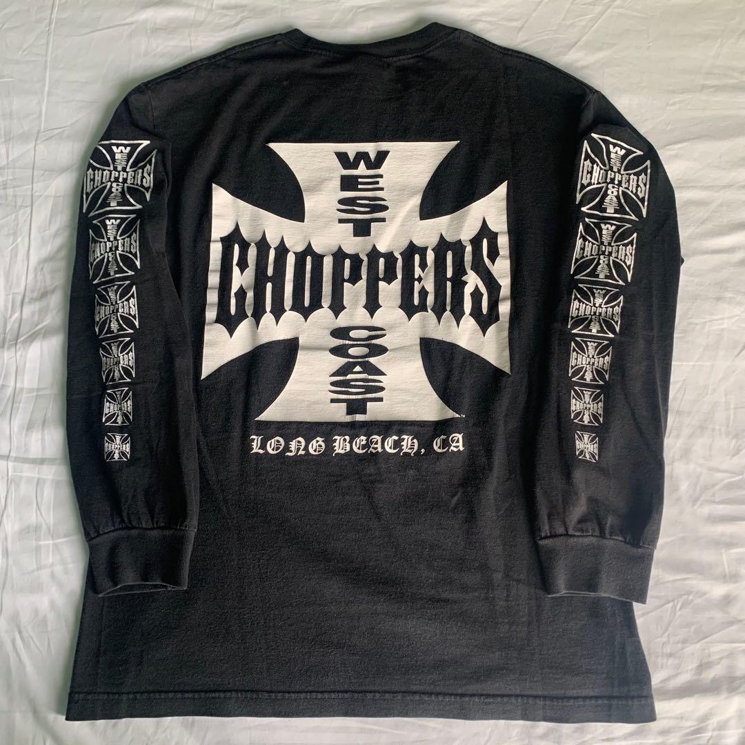 希少レア良品 90s WEST COAST CHOPPERS Tシャツ ロンT