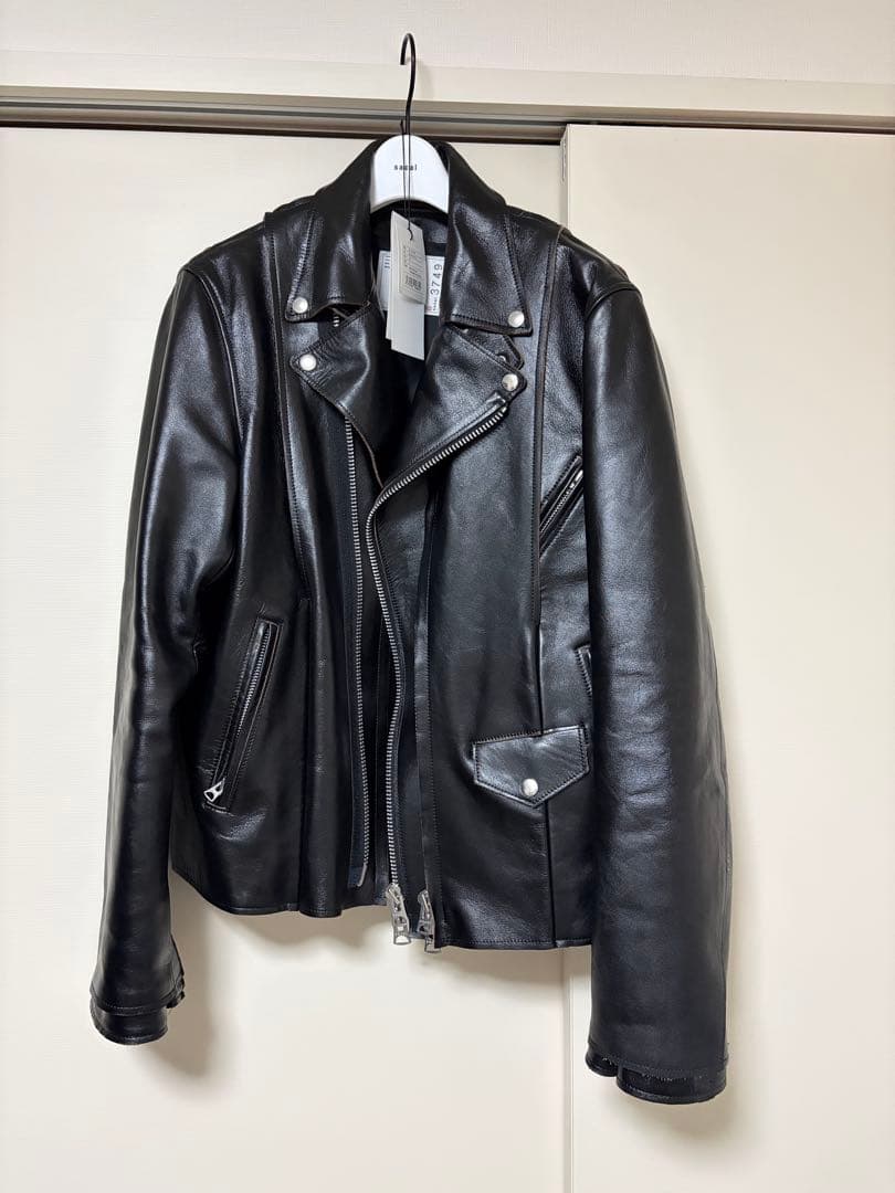 sacai 2/M 新品未使用 レザージャケット