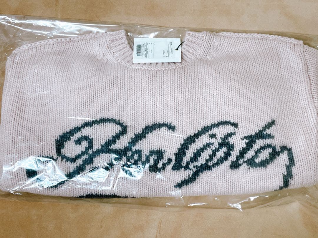 トップス HLT Loved one Logo Jacquard Knit candy