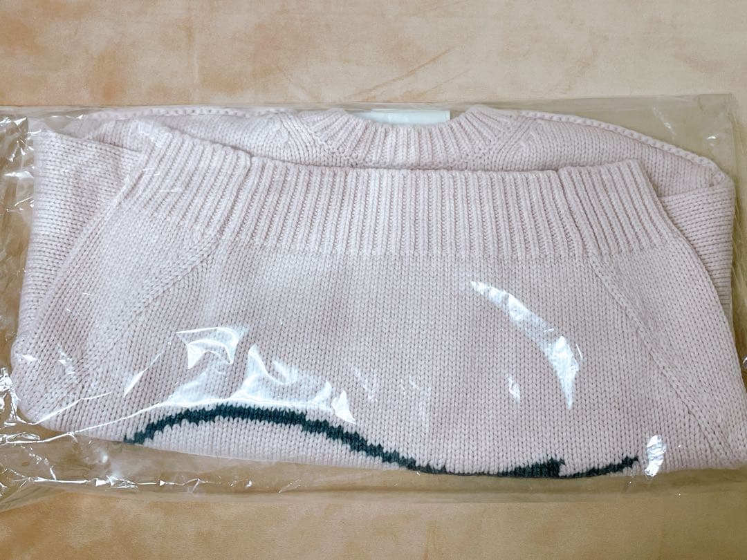 トップス HLT Loved one Logo Jacquard Knit candy