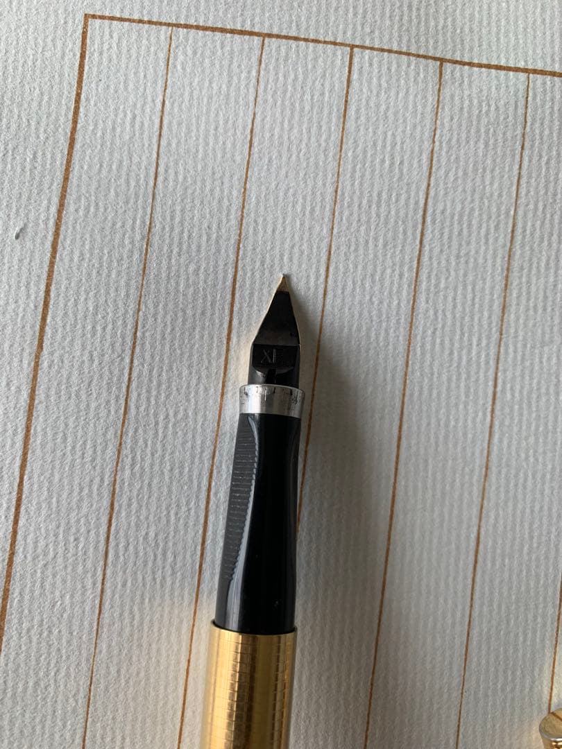 中古美品 パーカー 75 ゴールド 14K 万年筆
