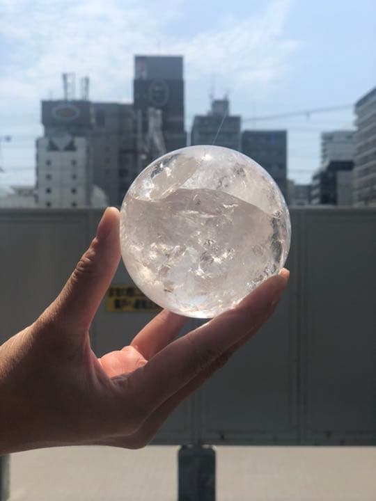 No.7 クリスタル★水晶★ケース付き