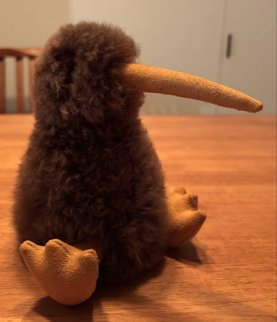 【レア】ベビーアルパカ毛ぬいぐるみ キウイ ダークブラウン