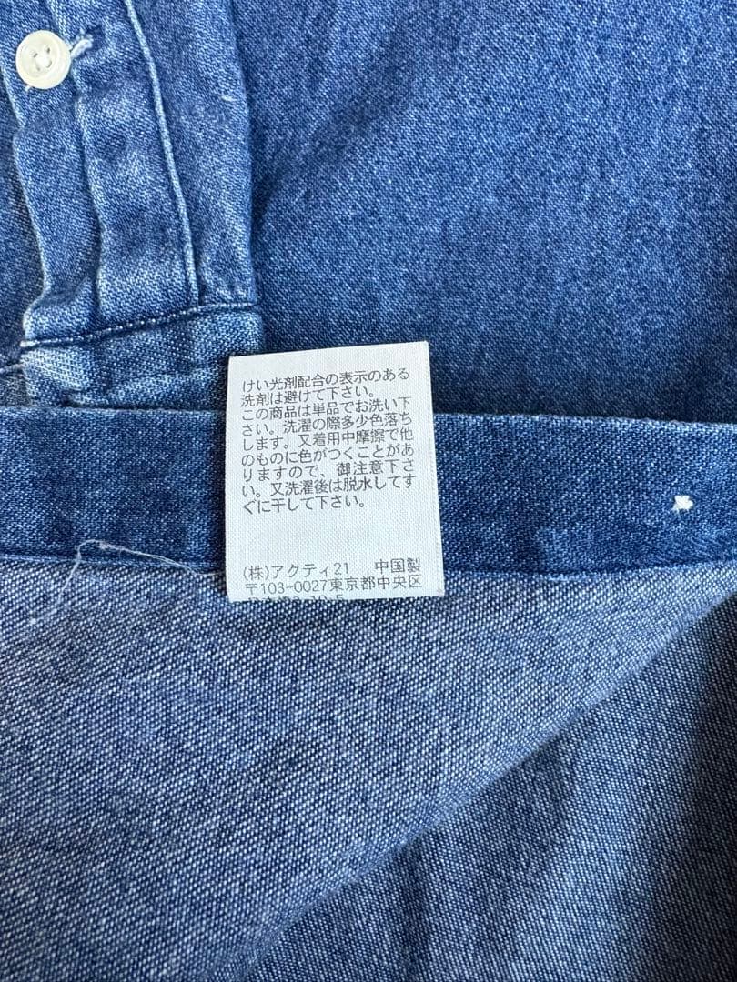 RalphLaurenデニムシャツ　BREAK Lサイズ