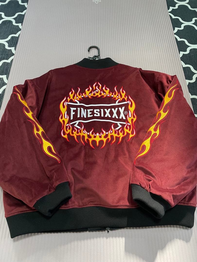キ*ネ様 Finesixxx バーガンディ リバーシブルジャケット