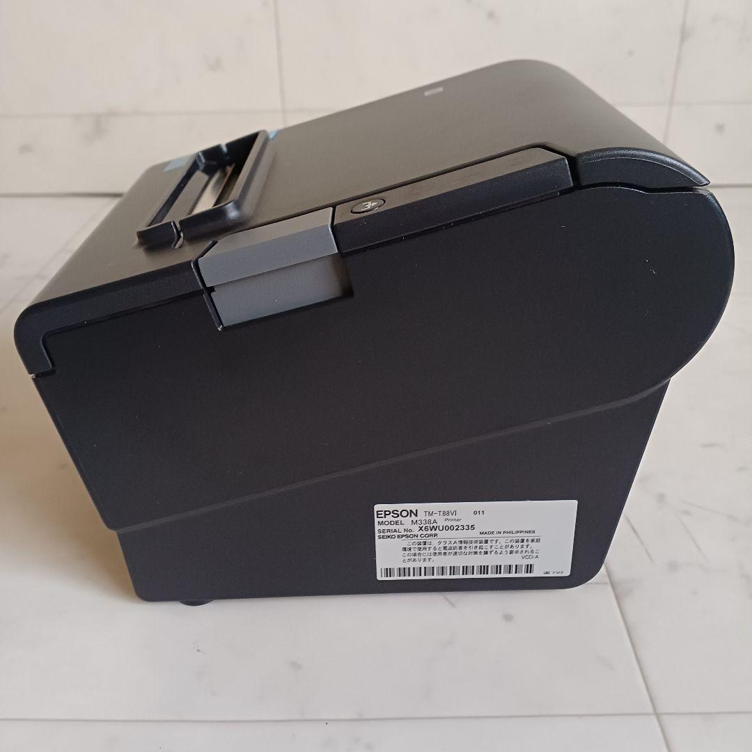 【未使用】Epson TM-T88VI プリンターとキャッシュドロワーセット