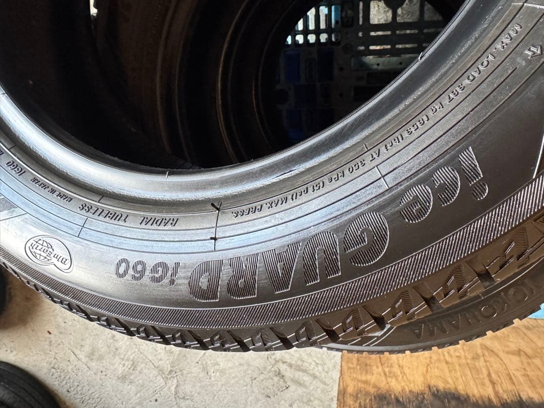 タイヤ・ホイール (506)155/65R14 YOKOHAMA ICE GUARD IG60