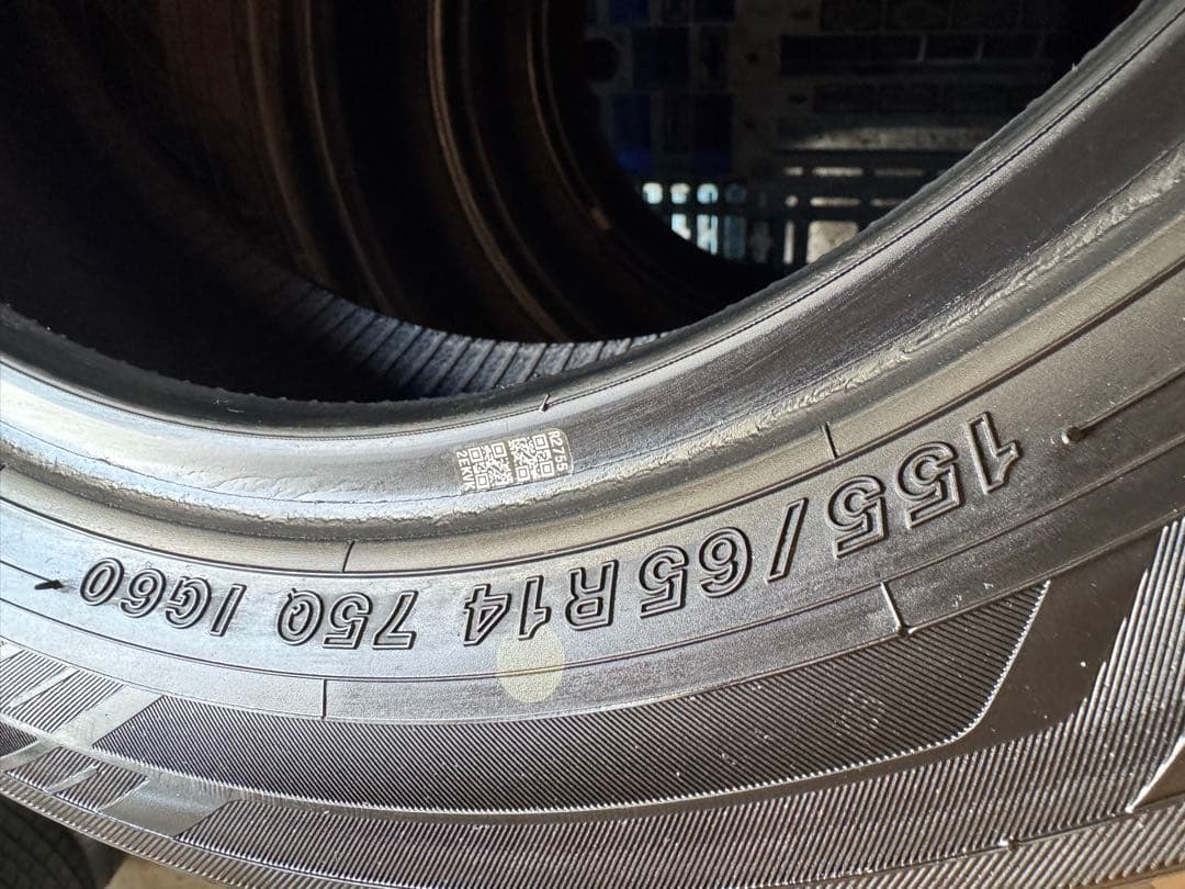 タイヤ・ホイール (506)155/65R14 YOKOHAMA ICE GUARD IG60
