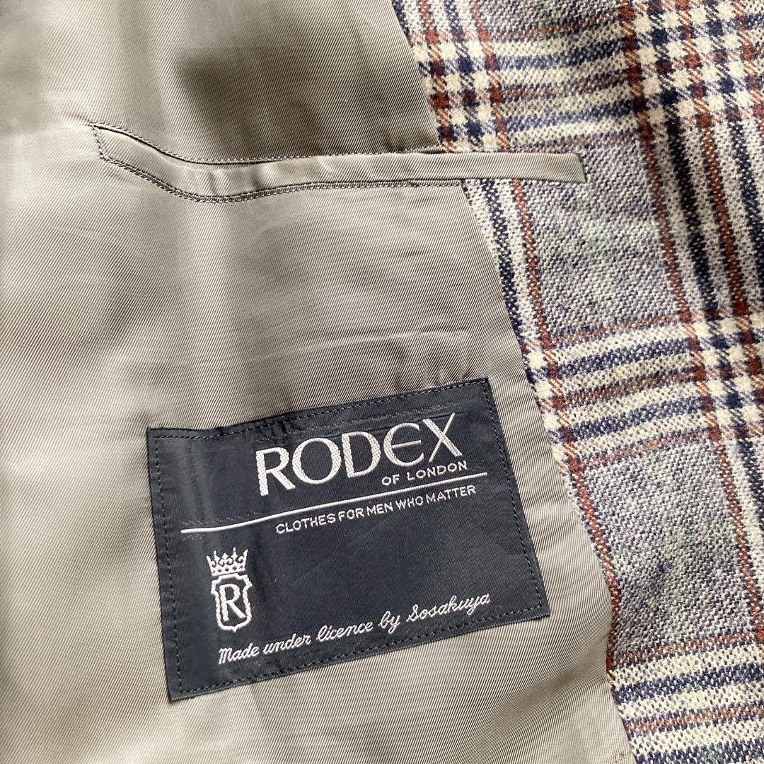 RODEX OF LONDON ダブルブレスト ウール 厚手 トレンチコート L