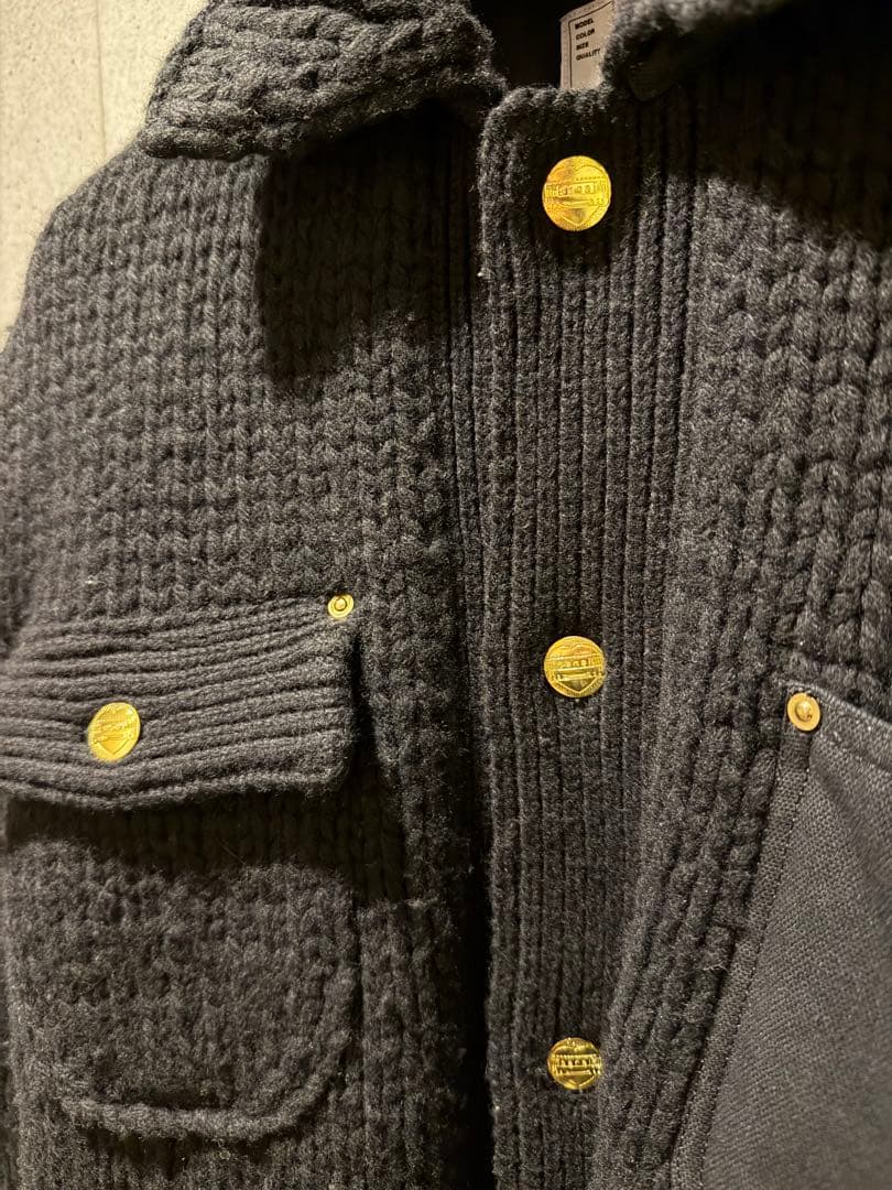 sacai Carhartt WIP KnitJacket 2023 タグ有り