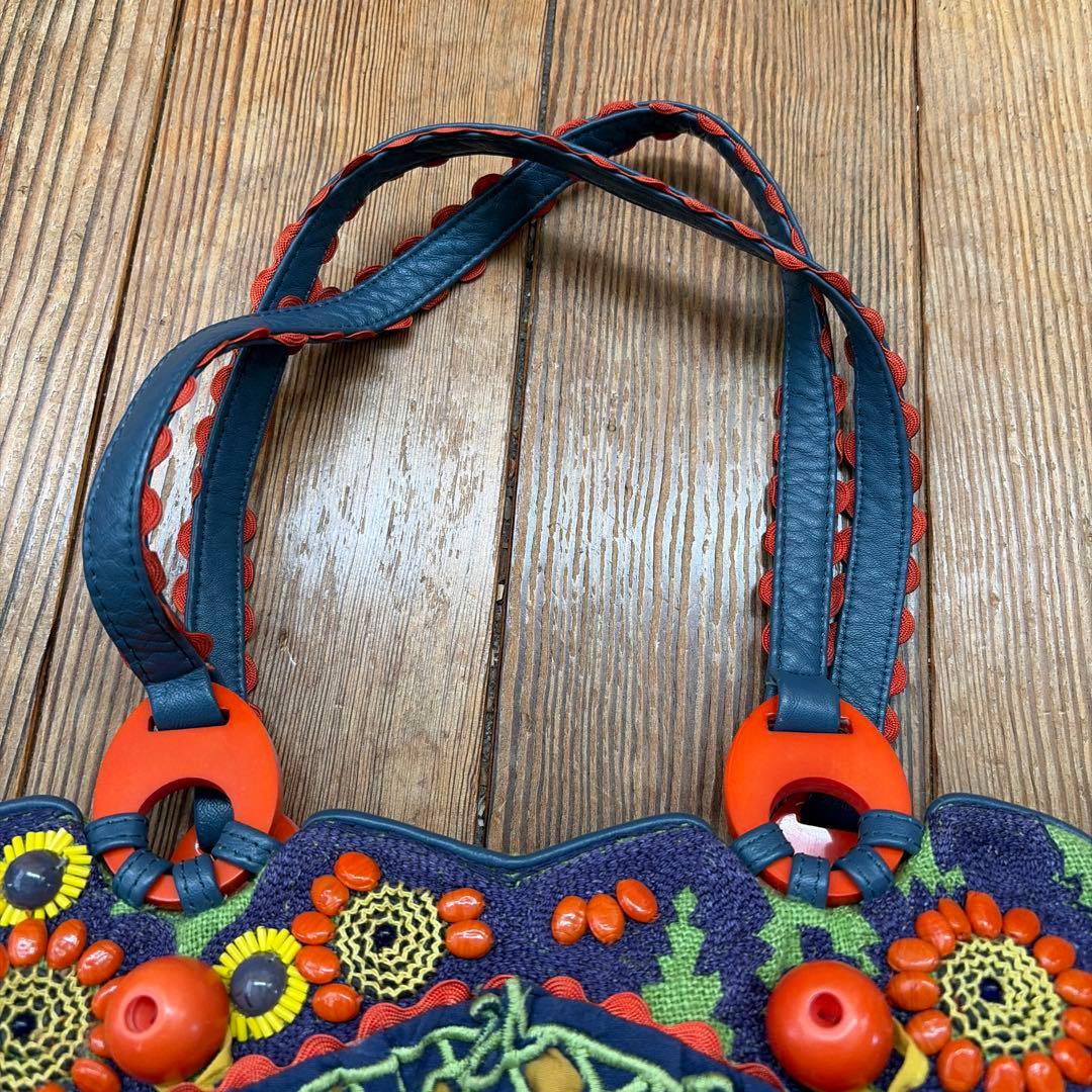 JAMIN PUECH / ジャマンピュエッシュビーズ刺繍ハンドバッグ