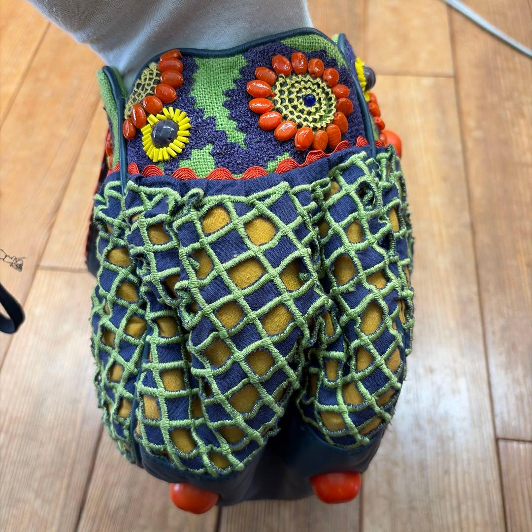 JAMIN PUECH / ジャマンピュエッシュビーズ刺繍ハンドバッグ