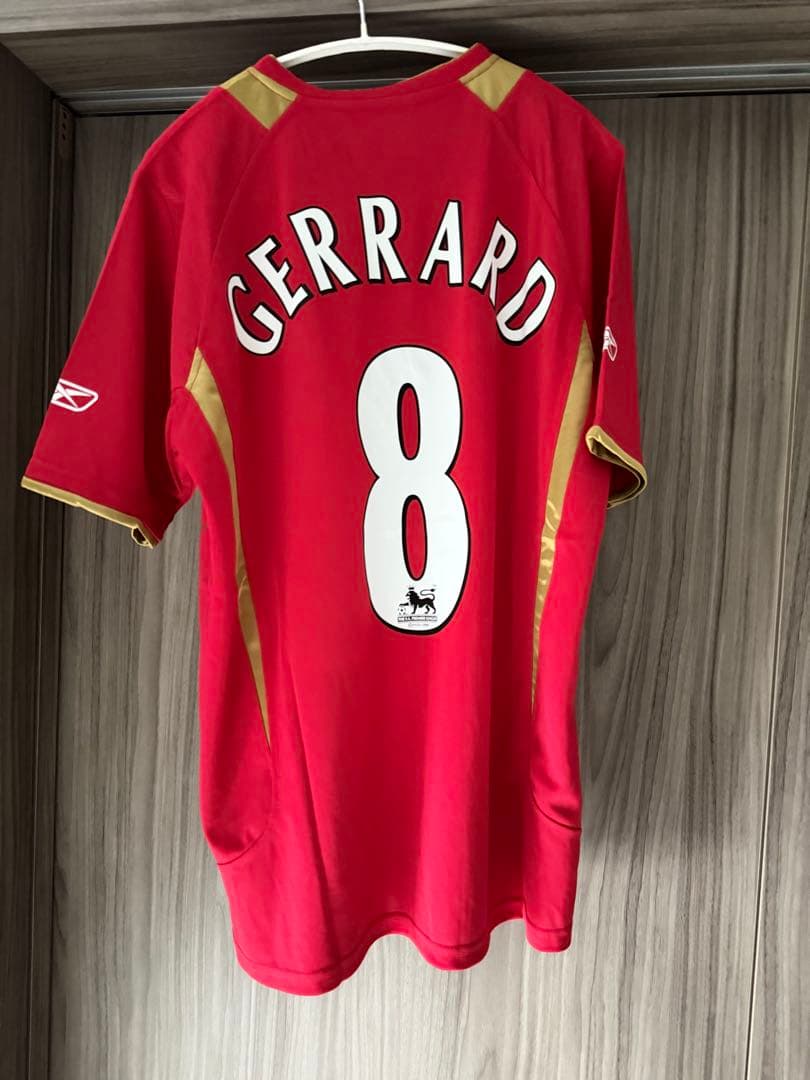 さ*け様 reebok リヴァプール 05-06 ユニフォーム　スティーブン・ジ