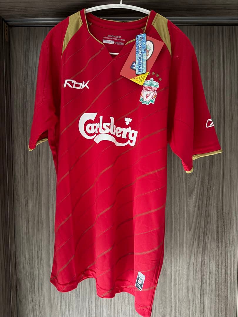 さ*け様 reebok リヴァプール 05-06 ユニフォーム　スティーブン・ジ