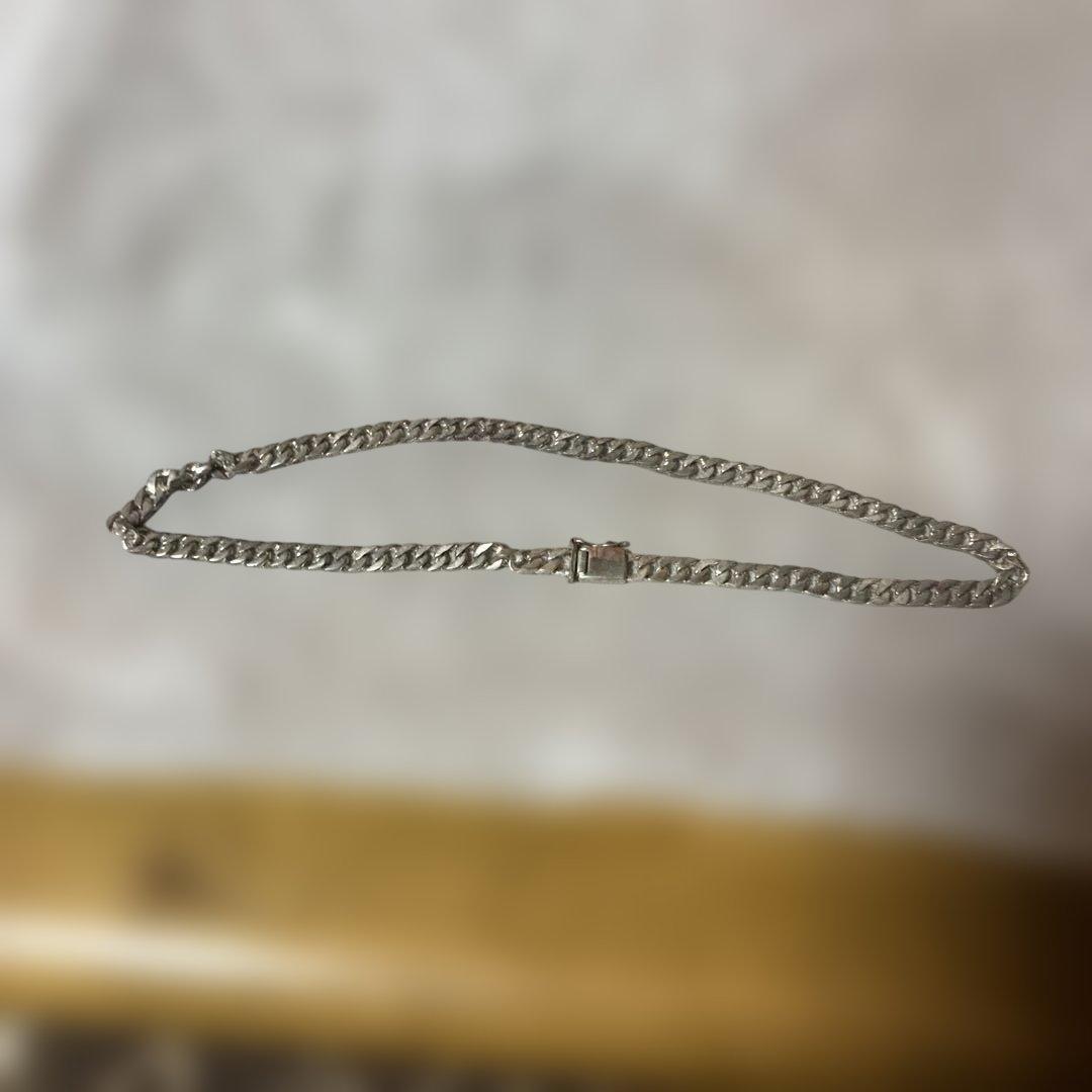 シルバー925ネックレスマイアミキューバン70g超‼️