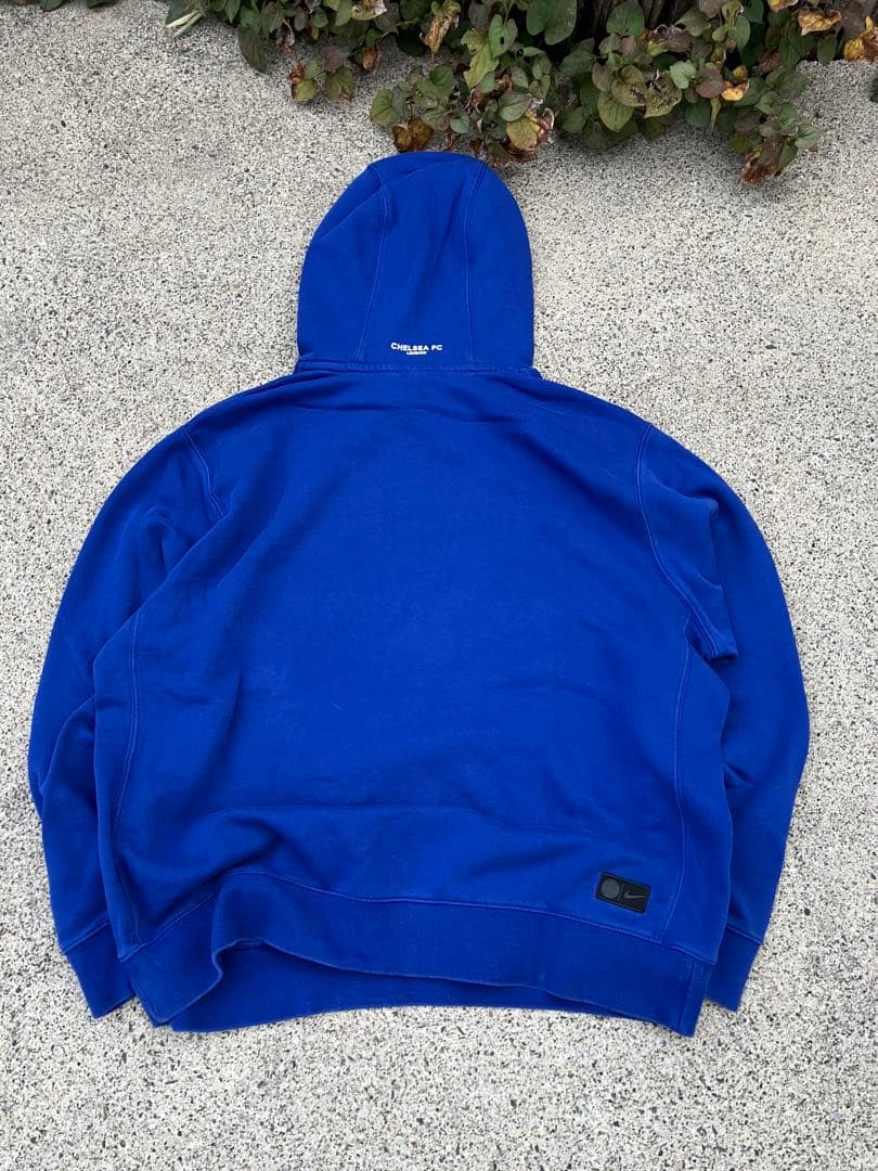【希少】Nike×チェルシーFCスウェットパーカー/ジャージ XL 古着
