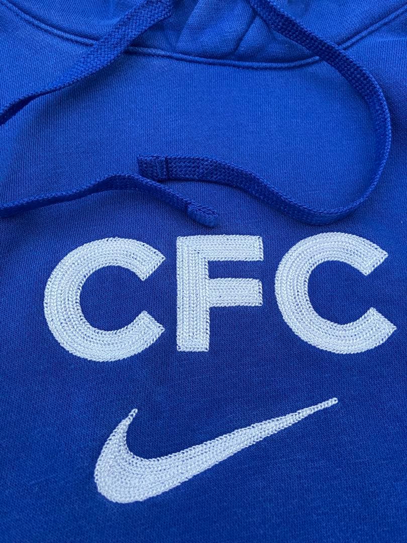 【希少】Nike×チェルシーFCスウェットパーカー/ジャージ XL 古着